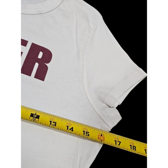 Daydreamer White Lover Tee Shirt Size Large Short Sleeve Top Tshirt Free People - Picture 7 of 13